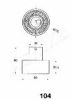 NISSA 130705L300 Tensioner, timing belt